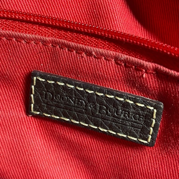 GUC Dooney & Bourke Madre Ladybug Satchel - Picture 6 of 9